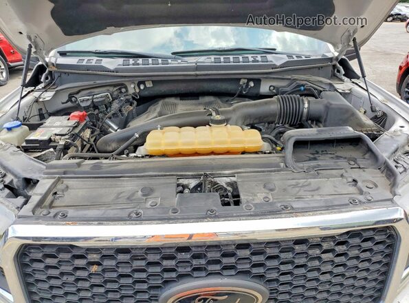 1FTEW1EG3JFD54285 2018 FORD F150 White Widok wnętrza z tyłu