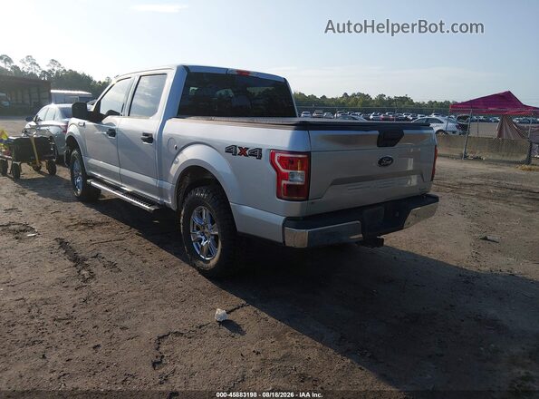 1FTEW1EG3JKD37624 2018 FORD F150 Silver Rear left