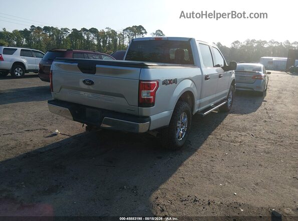 1FTEW1EG3JKD37624 2018 FORD F150 Silver Rear right