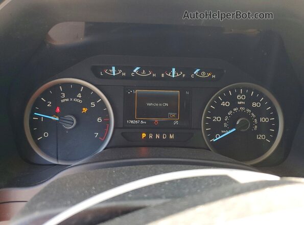 1FTEW1EG3JKF49326 2018 FORD F150 Beige Vista del cuadro de instrumentos