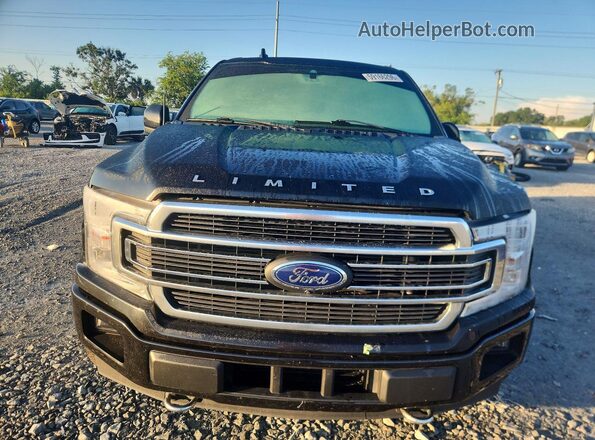 1FTEW1EG3LFA79276 2020 FORD F150 Black Вид спереду