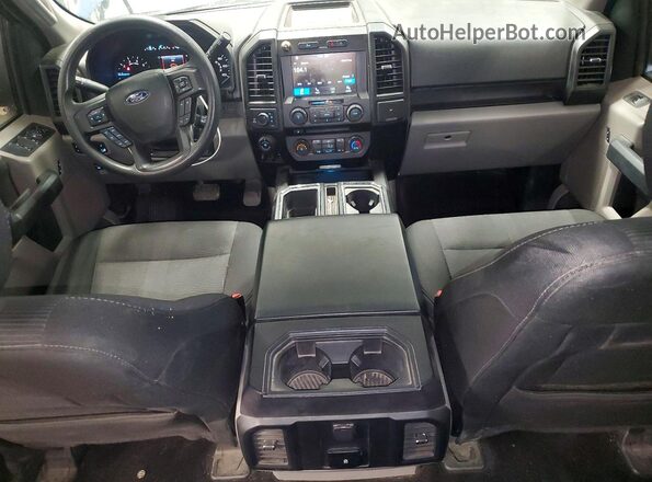 1FTEW1EG4JKD20105 2018 FORD F150 Blue წინა პანელის ხედი