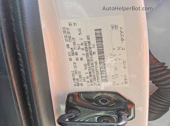 1FTEW1EG5GFA07436 2016 FORD F150 Белый Вид наклейки с VIN-кодом
