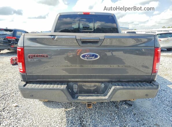 1FTEW1EG5GFA82444 2016 FORD F150 Gray Widok z tyłu