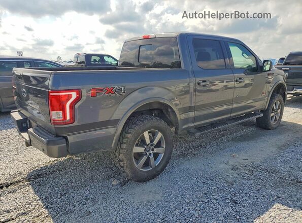1FTEW1EG5GFA82444 2016 FORD F150 Gray Tył prawy