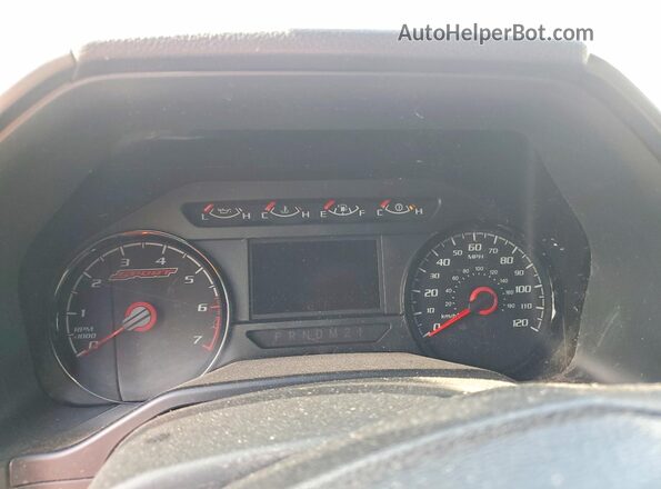 1FTEW1EG5GFA82444 2016 FORD F150 Gray Widok zestawu wskaźników