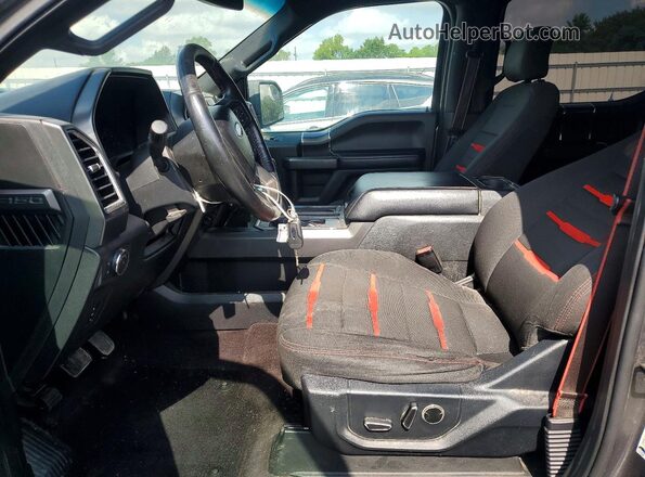 1FTEW1EG5GFA82444 2016 FORD F150 Gray Widok wnętrza z przodu
