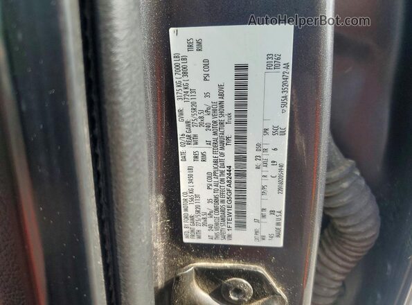1FTEW1EG5GFA82444 2016 FORD F150 Gray Widok komory silnika