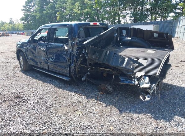 1FTEW1EG5GFD15819 2016 FORD F150 Blue Rear left