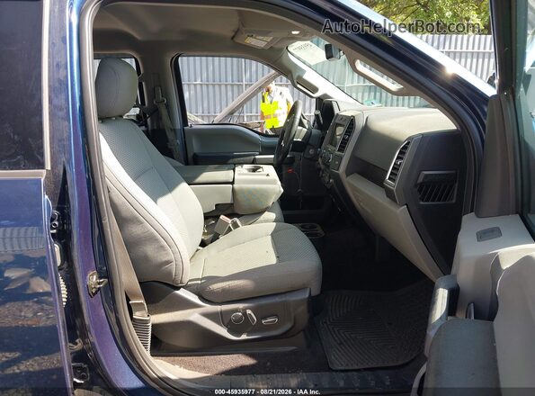 1FTEW1EG5GFD15819 2016 FORD F150 Blue Front interior view