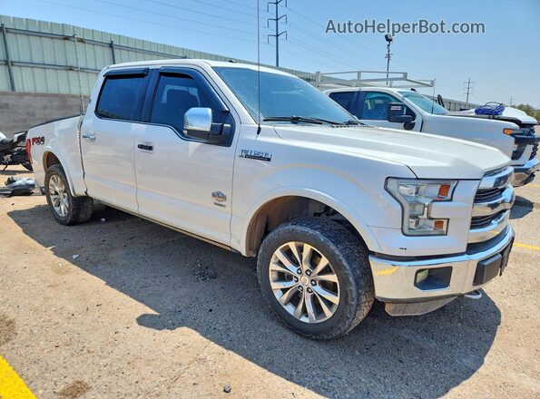 1FTEW1EG5GFD61537 2016 FORD F150 White Delantero derecho