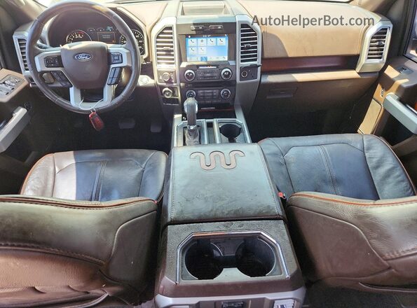 1FTEW1EG5GFD61537 2016 FORD F150 White Vista del salpicadero