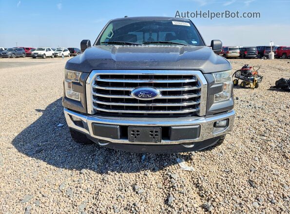 1FTEW1EG5GKF71109 2016 FORD F150 Gray წინა ხედი