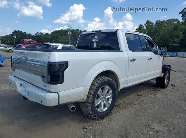 1FTEW1EG5JFB51141 2018 FORD F150 White Trasero derecho