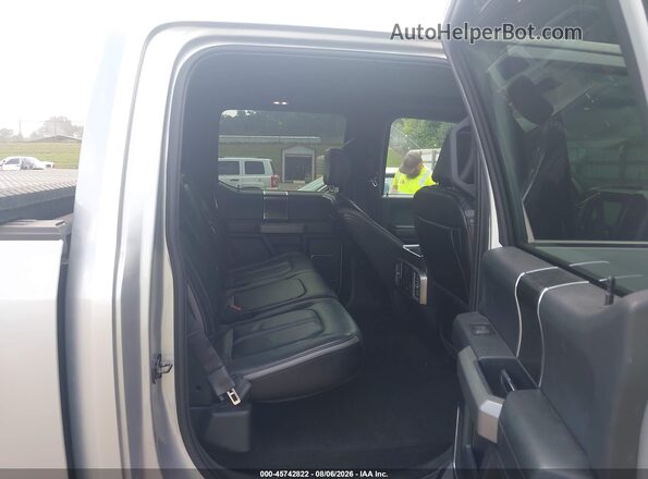1FTEW1EG5JFB55464 2018 FORD F150 Silver Vista de la etiqueta del VIN