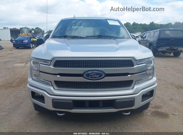 1FTEW1EG5JFB55464 2018 FORD F150 Silver Vista del cuadro de instrumentos