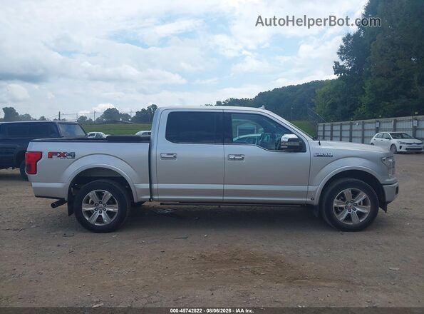 1FTEW1EG5JFB55464 2018 FORD F150 Silver Vista interior trasera