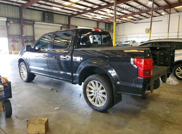 1FTEW1EG5JFC58982 2018 FORD F150 Black Rear left