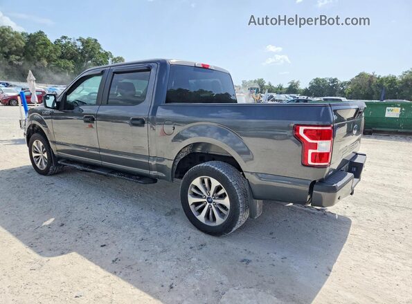 1FTEW1EG5JKF97572 2018 FORD F150 Charcoal Rear left