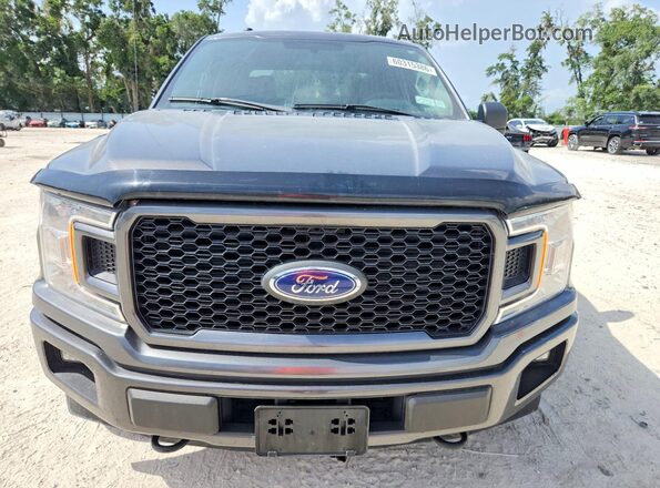 1FTEW1EG5JKF97572 2018 FORD F150 Charcoal Front view