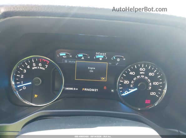 1FTEW1EG6GFC54321 2016 FORD F150 Silver Вид задніх сидінь