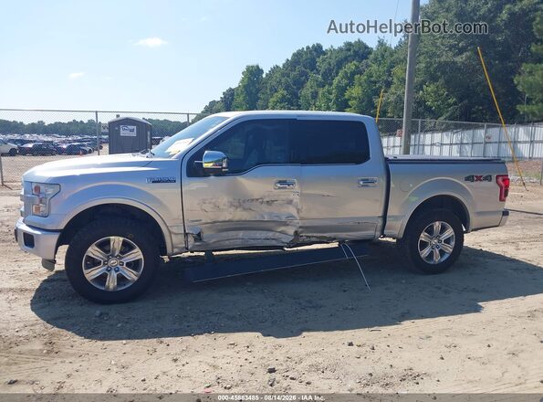 1FTEW1EG6GFC54321 2016 FORD F150 Silver Панорамний вид салону 360°