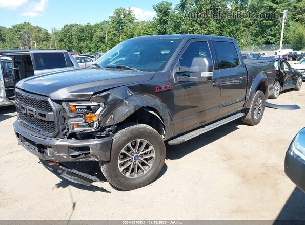 1FTEW1EG6GFD46805 2016 FORD F150 Черный Передняя левая четверть