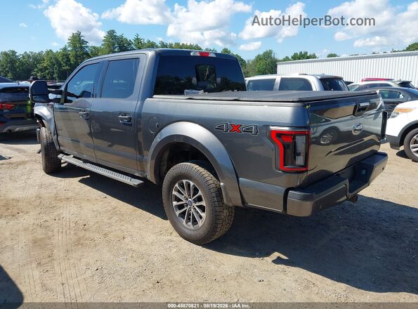 1FTEW1EG6GFD46805 2016 FORD F150 Черный Задняя левая четверть