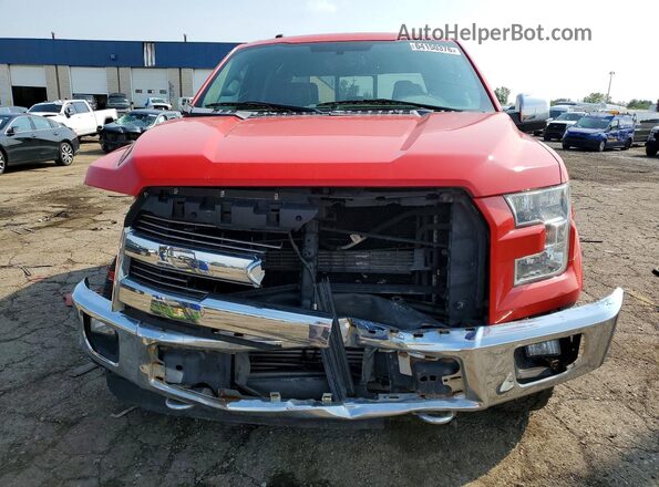 1FTEW1EG6GKD08613 2016 FORD F150 Red Rear view