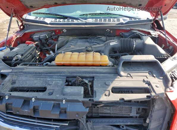 1FTEW1EG6GKD08613 2016 FORD F150 Red Engine compartment view