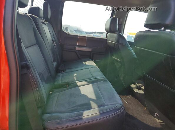 1FTEW1EG6GKD08613 2016 FORD F150 Red Rear interior view