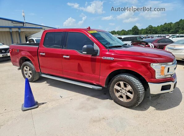 1FTEW1EG6JFA56801 2018 FORD F150 Red Передня права чверть