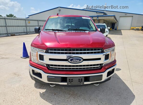 1FTEW1EG6JFA56801 2018 FORD F150 Red Вид спереду