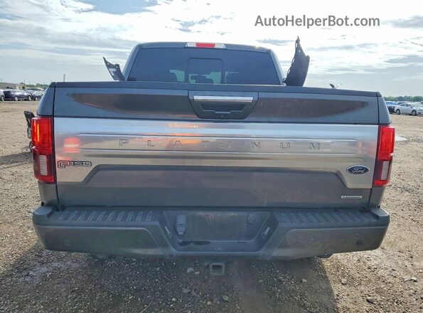 1FTEW1EG6JFC62815 2018 FORD F150 Gray Вид ззаду