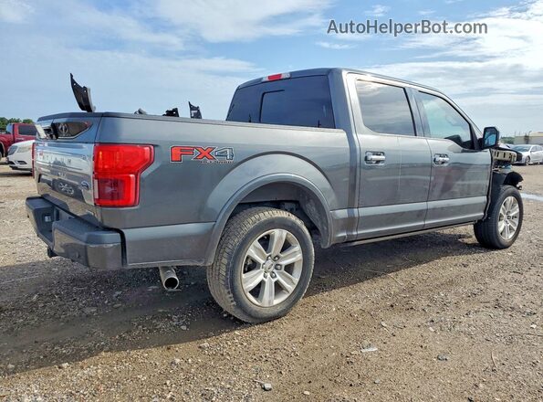 1FTEW1EG6JFC62815 2018 FORD F150 Gray Задня права чверть