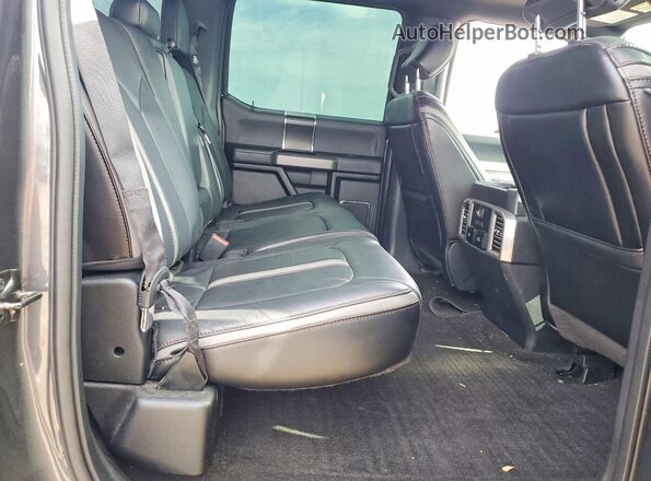 1FTEW1EG6JFC62815 2018 FORD F150 Gray Вид задніх сидінь