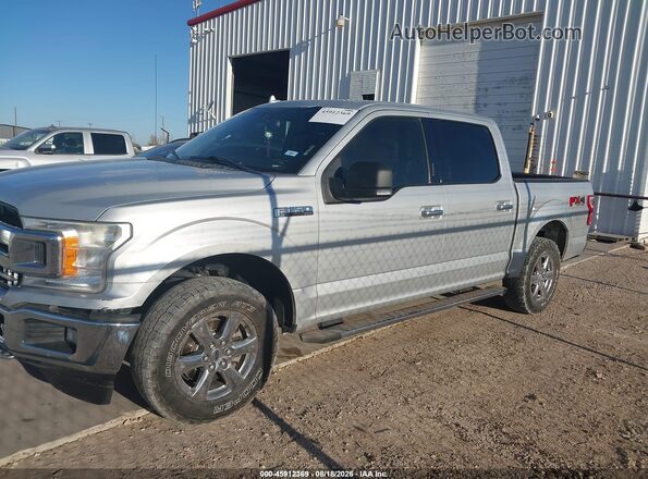 1FTEW1EG6JKC22936 2018 FORD F150 Серебряный Панорамный вид салона 360°