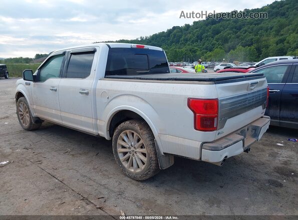 1FTEW1EG6KFB34530 2019 FORD F150 White Հետևի ձախ