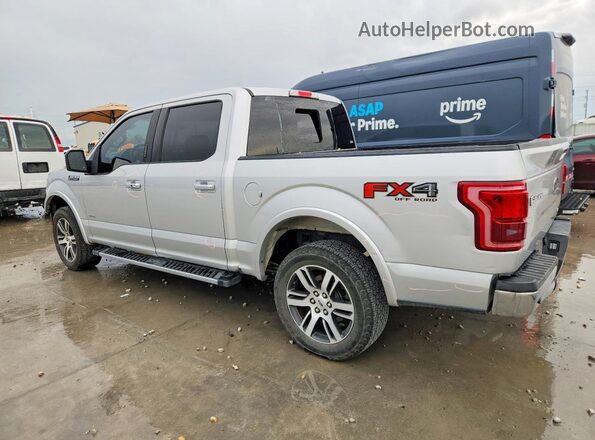 1FTEW1EG7GFA30040 2016 FORD F150 Silver უკანა მარცხენა