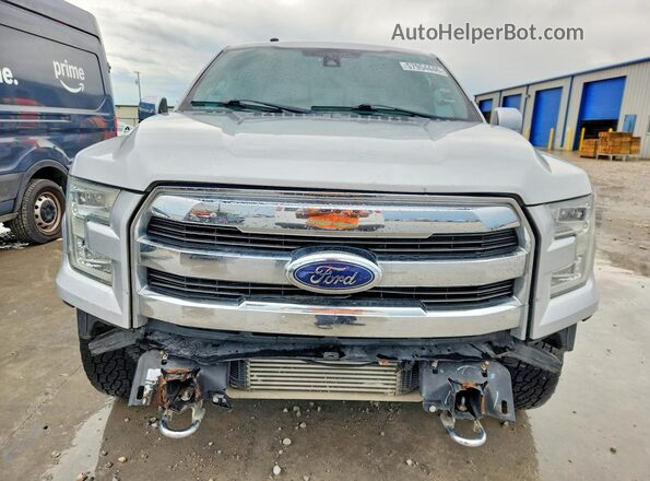 1FTEW1EG7GFA30040 2016 FORD F150 Silver წინა ხედი
