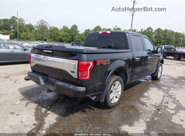 1FTEW1EG7GFD14011 2016 FORD F150 Black უკანა მარჯვენა