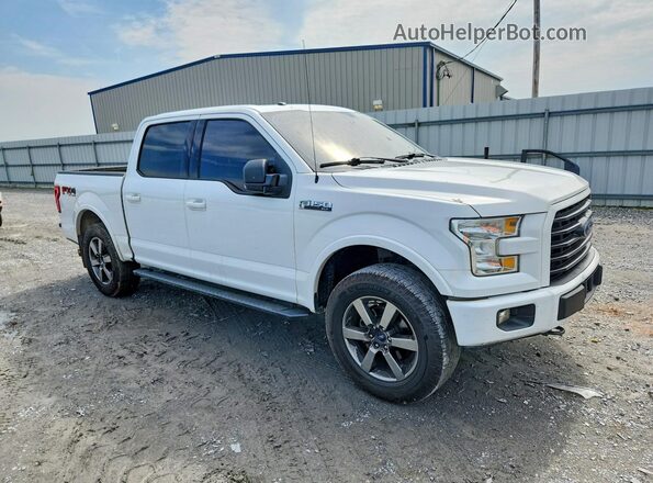 1FTEW1EG7GFD49017 2016 FORD F150 White Передня права чверть