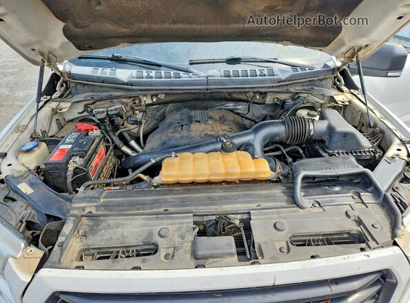 1FTEW1EG7GFD49017 2016 FORD F150 White Вид задньої частини салону