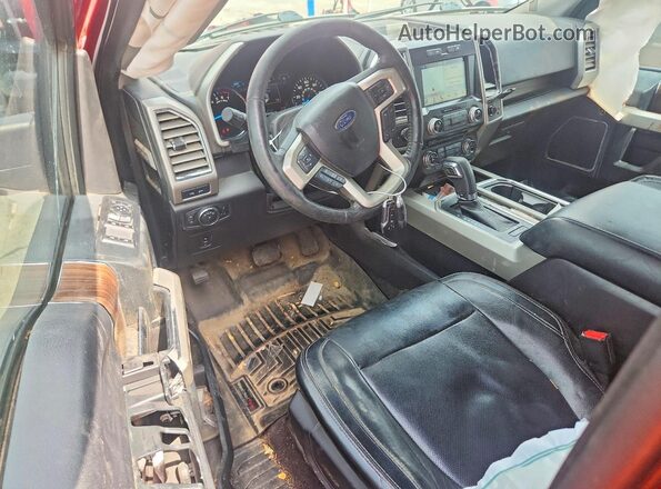 1FTEW1EG7GKD94501 2016 FORD F150 Red წინა პანელის ხედი