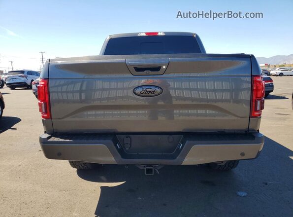 1FTEW1EG7GKF52349 2016 FORD F150 Charcoal Вид ззаду