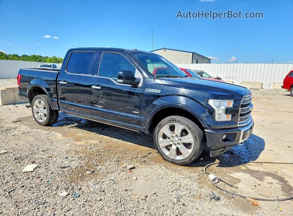 1FTEW1EG7HFC90505 2017 FORD F150 Black Przód prawy