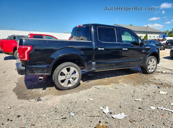 1FTEW1EG7HFC90505 2017 FORD F150 Black Tył prawy
