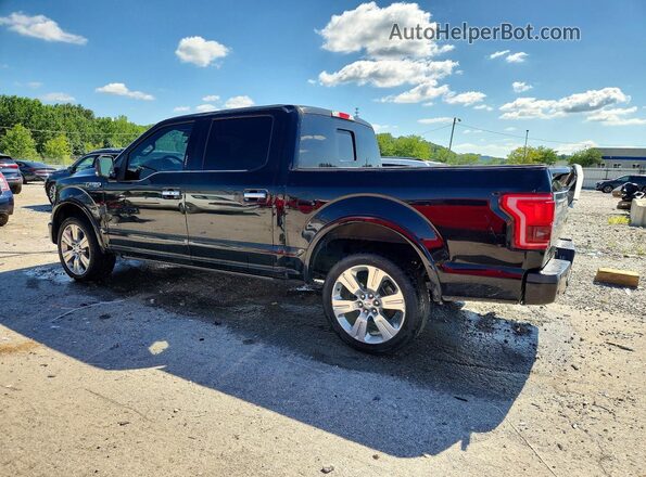 1FTEW1EG7HFC90505 2017 FORD F150 Black Tył lewy