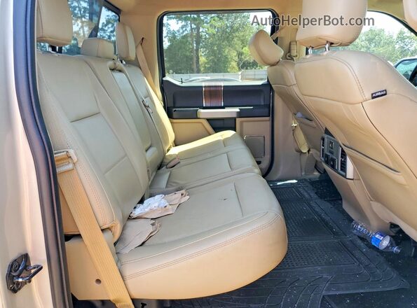 1FTEW1EG7HKC05010 2017 FORD F150 Tan Հետևի նստատեղերի տեսք