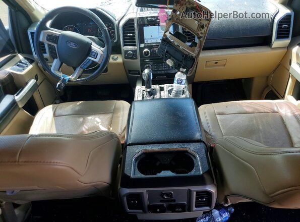 1FTEW1EG7HKC05010 2017 FORD F150 Tan Առջևի վահանակի տեսք